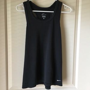 Nike black tank top